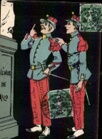 Delcampe - Militaria - Humoristique - Humour - Illustration - CPA - Humor