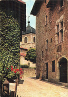 Delcampe - 1 PEROUGES LE CLOCHER VU DE LA RUE DES RONDES COTE NORD - Pérouges