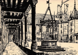Delcampe - Hospices De BEAUNE L'hotel Dieu Le Puits 4 (scan Recto Verso)nono0105 - Beaune