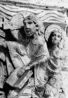 Delcampe - SAULIEU Basilique Saint ANDOCHE Le CHRIST Dans La Tentation Du Désert 21 (scan Recto Verso)nono0104 - Saulieu