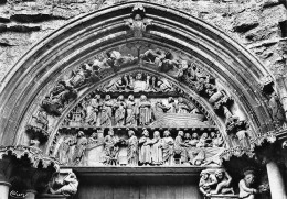 Delcampe - SEMUR EN AUXOIS Le Tympan église N.D Porte Des Bleds 53 (scan Recto Verso)nono0103 - Semur