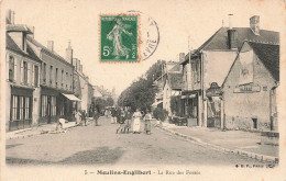Delcampe - [-15%] FRANCE - Moulin Engilbert - Vue Sur La Rue Des Fossés - Animé - Carte Pos - Moulin Engilbert