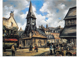 Delcampe - Honfleur Le Clocher Sainte Catherine BRUNET(SCAN RECTO VERSO)NONO0096 - Honfleur