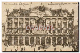 Delcampe - CPA Souvenir Des Fetes De La Victoire Les Grands Magasins Du Louvre - Louvre