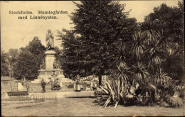 Delcampe - CPA Stockholm Schweden, Der Hopfenhof Mit Der Linnébüste - Suède