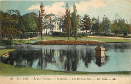 Delcampe - Carte Postale Ancienne - 59 - Roubaix - Le Parc Barbieux - Le Bassin - Colorisée - CPA - Voir Scans Recto-Verso - Poscar - Roubaix