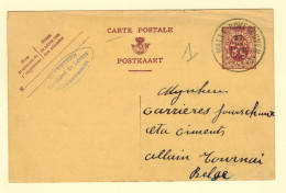 Delcampe - P 96 Halle Boyenhoven >> Tournai  1931 - Cartoline 1909-1934