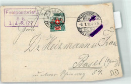 Delcampe - 4000 Basel Bâle 1916 KEINE AK Feldpost WK I S. B. 2. /J.-R. 177 Feldpost... - 39367487 - Basel