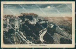 Delcampe - Macerata Sanginesio Chiaro Di Luna Cartolina QK6536 - Macerata