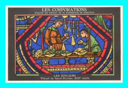 Delcampe - A948 / 395 28 - CHARTRES Les Corporations - D'apres Les Vitraux De La Cathedrale - Chartres