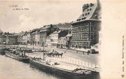 Delcampe - BELGIQUE - Liège - Le Mont De Piété - Quai - Animé - Carte Postale Ancienne - Lüttich