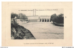 Delcampe - BEPP7-0669-24 - BERGERAC - Dordogne - Vue D'ensemble De L'usine De Tuilières - Les Bords Escarpés - Après Le Barrage - Bergerac