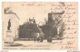 Delcampe - BEPP5-0536-24 - EYMET - Dordogne - Statue De La Liberté - Place De La Colonne - Eymet