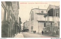 Delcampe - BEPP12-1211-26 - MONTELIMAR - Drôme - Rue Sainte-croix - L'église Et La Halle Aux Grains - Montelimar