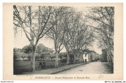 Delcampe - BEPP11-1199-26 - PIERRELATTE - Drôme - Route Nationale Et Grande-rue - Pierrelatte