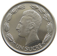 Delcampe - ECUADOR 1 SUCRE 1971 #s218 0483 - Equateur