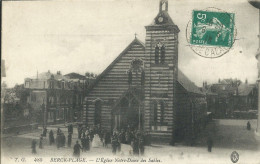 Delcampe - Berck (62) - L'Eglise Notre-Dame De Sables - Berck