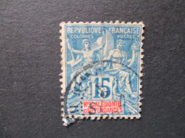 Delcampe - Nouvelle - Calédonie Y & T 46 Obl 1892 - Gebraucht