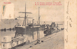 Delcampe - Egypt - PORT-SAÏD - S.S. Awana - British India Steam Navigation Company - SEE SCANS FOR CONDITION - Port Said