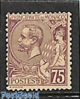 Delcampe - Monaco 1891 75c, Stamp Out Of Set, Unused (hinged) - Ungebraucht