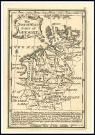 Delcampe - ALTE LANDKARTEN - DEUTSCH (7x10) , The NORTH WEST Part Of Germany, Kupferstich Aus Dem Atlas MINIMUS, By J. Gibson, Lond - Sonstige & Ohne Zuordnung