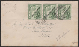 Delcampe - $#$#(AD2610)- Malta  1950 -  Cover With  Self Government 1947 Stamps , Prince Of Wales-Sliema Cancel To Italy - Malta