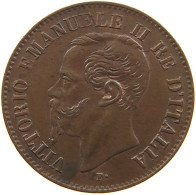 Delcampe - ITALY 2 CENTESIMI 1867 M #t189 0051 - 1861-1878 : Victor Emmanuel II