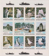 Delcampe - Argentina Mi 1465-78 KB II ** Mnh - Blocs-feuillets