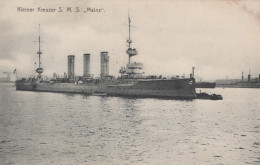 Delcampe - Ship Kleiner Kreuzer SMS Mainz Warship #SEG985 - Krieg