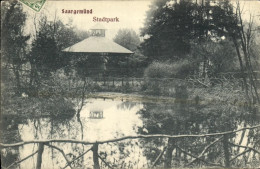 Delcampe - CPA Saargemund Stadtpark - Sonstige & Ohne Zuordnung