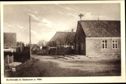 Delcampe - CPA Utersum Insel Föhr Nordfriesland, Dorfstraße - Sonstige & Ohne Zuordnung