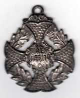 Delcampe - MEDALLA AL MERITO CON CRUZ LAUREADA - PLATEADA - Spanien