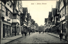 Delcampe - CPA Celle In Niedersachsen, Zöllner Straße, Kleidermacher W. Dittmer, Geschäft Julius Breithaupt - Sonstige & Ohne Zuordnung