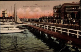 Delcampe - CPA Kiel, Strandweg, Kaiserl.-Yachtclub-Gebäude - Sonstige & Ohne Zuordnung