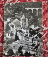 Delcampe - CPSM LUSIGNAN VIENNE 86 VUE AERIENNE DE L EGLISE XIV EME S ED CIM - Lusignan