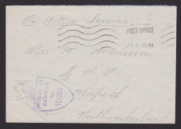 Delcampe - GREAT BRITAIN 1944, Censored Cover To England, Fieldpost, WWII - Storia Postale