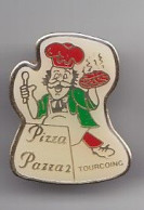 Delcampe - Pin's Pizza Pazza 2 Tourcoing Réf 4958 - Città