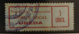 Delcampe - UBEDA (JAEN). EDIFIL 5 *  5 CENTS SOCORRO ROJO INTERNACIONAL - Emissions Républicaines