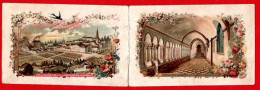Delcampe - Petit Calendrier 2 Volets,1896. Chocolaterie D'Aiguebelle. - Small : ...-1900