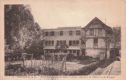 Delcampe - Vouvray Hôtel Restaurant Du "pont De Cisse" Derrière De L'hôtel Vu Du Potager - Vouvray