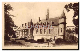 Delcampe - CPA Lucon Palais De L Eveche Vu Du Jardin - Lucon