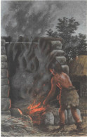 Delcampe - Nos Gloires Le Peuple Belge Serie N°2 Tableau N°8 - Histoire