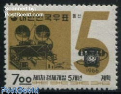 Delcampe - Korea, South 1966 7.00, Stamp Out Of Set, Mint NH - Corée Du Sud
