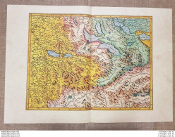 Delcampe - Carta Geografica O Mappa Argow Svizzera Anno 1595 Di Mercatore Mercator Ristampa - Landkarten