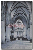 Delcampe - CPA Saint Lo Le Choeur De L Eglise Notre Dame - Saint Lo