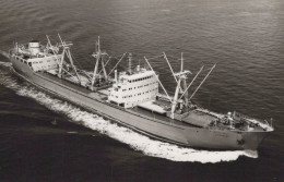 Delcampe - Cargo Ship Chopin Postcard Size Real Photo #SET446 - Handel