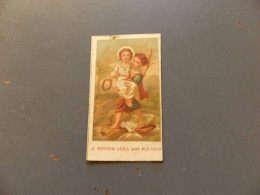 Delcampe - I-9176 , IMAGE PIEUSE, Je Porterai Jésus Dans Mon Coeur - Santini