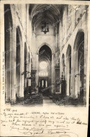 Delcampe - CPA Gisors Eglise Nef Et Choeur - Gisors