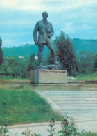Delcampe - Gani Muratbaev Monument Alma-Ata - Postcard USSR Kazakhstan Statue Unused Vintage 1990 - Kazachstan