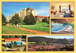 Delcampe - Friedrichroda Thueringen Berghotel-Friedrichroda Hallenbad Aussenpool Hotelzimme - Friedrichroda